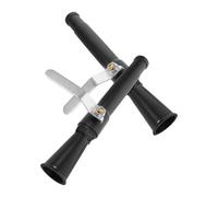 FUTUREORYY Buse de Remplacement Robuste pour Extincteur à Main, Embout de Tuyau de Pulvérisation 2 Pièces, Lance D’Incendie Portable, Accessoire Sécurité Incendie Industriel et Commercial