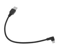 FUTUREORYY Câble Micro USB à Double Connecteur Coudé Charge Rapide Transmission Données Haute Vitesse et Flexible Compatible Multi-appareils