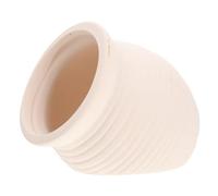 FUTUREORYY Cachette pour Poissons et Crevettes Blanche Ornement pour Aquarium Grotte Décorative Cachette Stable pour Habitat de Poissons et Amphibiens