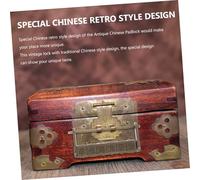 FUTUREORYY Cadenas à Combinaison Vintage Style Chinois de Zinc Verrou Classique à pour Coffret Cadeau et Usage