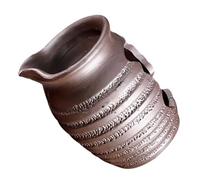 FUTUREORYY Ceramic Water Circulation Jar with Flowing Fountain for Fish Tank and Hydroponic Plants Ceramic Pot for Indoor Outdoor Garden Decoration Natural Waterfall Feature Without Pump