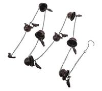 FUTUREORYY Chaînes De Pluie Créatives Forme De Cloche pour Gouttières Décoration De Jardin pour Balcon Et Coins De Toit