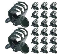 FUTUREORYY Clips de Jardin pour Orchidées - 150 Pièces - Plastique Vert Foncé - Supports pour Plantes Grimpantes et Fixation de Tiges - Accessoires pour Serrage et Jardin Intérieur