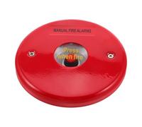 FUTUREORYY Cloche Alarme Manuelle Acier Inoxydable Bouton Poussoir Mural Au Feu pour Entrepôts Sonore Rapide pour Exercices Incendie et Installations Industrielles