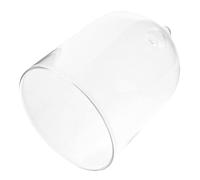 FUTUREORYY Cloche en Verre pour Fleurs Éternelles 10 Cm Diamètre X 15 Cm Hauteur, Dôme en Verre Transparent Couvercle, Décoration Intérieure Multifonction pour Fleurs Séchées et Objets