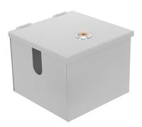 FUTUREORYY Coffret Verrouillable Étanche pour Prise Extérieure Boîtier Anti-vol avec Protection Pluie et Poussière Cache Prise pour Station de Recharge Électrique