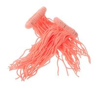 FUTUREORYY Collecteur D'œufs de Poisson Flottant 2 Pcs en Coton Tissé Imitation Herbe Marine Rose, Accessoire D'écloserie pour Aquarium, Cachette de Frai pour Poissons et Crevettes,