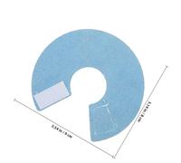 FUTUREORYY Collier Anti-piqûres pour Perroquet s Protection Confortable Cuir Microfibre pour Oiseaux Collerette Bleue Respirante Morsures Et Auto-mutilation Accessoire De Récupération pour Oi