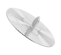 FUTUREORYY Couvercle de Bocal décoratif Bougies parfumée Capuchon de Tasse de Cire Couvercle de Bougies en métal Silver