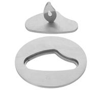 FUTUREORYY Couvercle pour Pot à Bougie en Acier Inoxydable, Petite Taille, Design Nuage Naturel, Couvercle Ventilé Anti-poussière et Diffuseur de Chaleur, Compatible Bougies Mèche