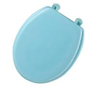 FUTUREORYY Couvercle Siège De Toilette Épais En Eva Pour Salle De Bain Domestique, Housse De Siège Souple Et Lavable, Abattant Wc Uo Standard Bleu, Accessoire Hygiénique Réutilisable, Kit Complet