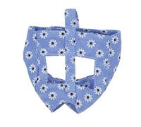 FUTUREORYY Couvre-Gueule Respirant pour Chat Anti-Morsure en Tissu Bleu Taille S pour Administration de Remède et Soins Hygiène Chat Domestique