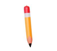 FUTUREORYY Décoration de crayon gonflable grands accessoires pour crayons rose nombre première Oh à décorations de classe ballons de fête de à PVC Orange