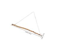 FUTUREORYY Décoration Murale Naturel Style Ferme Branche Suspendue Polyvalente pour Salon Chambre et Cuisine Élément Décoratif Mural et Fonctionnel