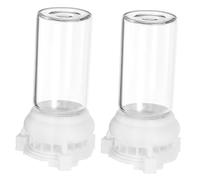 FUTUREORYY Distributeur d'eau pour Nid De Fourmis Et Plastique Réutilisable, Mangeoire à Fourmis Stable Et Facile à Nettoyer, Lot De 2 Bols 10ml, pour Domestique