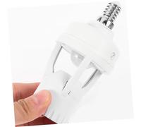 FUTUREORYY Douille Adaptateur Capteur pour Ampoule Détecteur de Mouvement Support Compatible LED Installation Facile pour Éclairage Intérieur