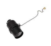 FUTUREORYY Douille Ampoule à Tirette avec Interrupteur à Chaîne Support de Lampe Mural et Plafonnier Rétro Facile à Installer Adaptée pour Lampes Vintage et Éclairage Couleur Aléatoire