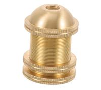 FUTUREORYY Douille D'ampoule E14 En Cuivre Massif, Support De Douille à Vis Complète, Base De Lampe Métallique Pour Lampadaire, Applique Murale Suspendre, Usage Bricolage Et Remplacement