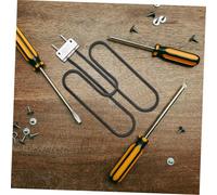 FUTUREORYY Élément De Remplacement Haute Puissance 230v 2200w pour Barbecue Résistance Électrique Compatible avec Modèles UE Prise Noir