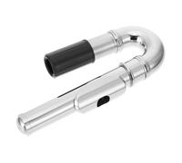 FUTUREORYY Embout pour flûte traversière en argent, accessoire pratique et durable, design incurvé créatif, installation facile pour remplacement et allongement