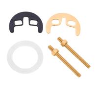 FUTUREORYY Faucet Fastening Bracket With Extended Screws Metal Anti-wear Fixing Accessory For Water Tap Repair Single Double Screw Options Easy Installation And Stability