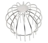 FUTUREORYY Filtre de Gouttière Acier Inoxydable Crépine de Vidange pour Toit Protection Obstruction Tamis pour Évacuation des Eaux Pluviales