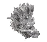 FUTUREORYY Fontaine Murale Tête de Dragon Pierre Grise Sortie Eau pour Jardin et Villa Décoration Extérieure Élégante Installation Facile et Design Polyvalent