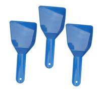 FUTUREORYY Grattoir à Glace en Plastique Épais 3 Pièces pour Réfrigérateur Et Congélateur, Outil Multifonction De Retrait De Givre Domestique, Dimensions 12,7 x 28 Cm, Résistant Au Gel