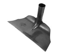 FUTUREORYY Grattoir en Acier au Manganèse 30 Cm pour Étable et Poulailler, Pelle Multifonction de Nettoyage Agricole Manche en Bois, Outil Robuste pour Boxes à Vaches, Chevaux et Volailles,