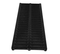 FUTUREORYY Grille D'égout en Plastique Robuste 200x500x20mm Couvercle de Puits de Pluie, Plaque de Drainage Extérieure Résistante pour Terrasse et Jardin, Évacuation des Eaux Pluviales,