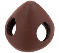 FUTUREORYY Grotte à Crevettes en Céramique Compacte, Décor D’Aquarium Naturel en Pot Conique St155, Cachette Solide pour Poissons et Crevettes, Accessoire Décoratif pour Aquarium de Bureau