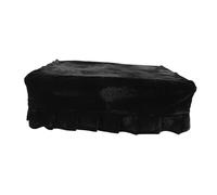 FUTUREORYY Housse de Siège de Piano Velours Extensible Protection Anti-poussière Confortable Couvre Tabouret pour Banc et Siège de Musique Facile à Installer et Entretenir Design Élégant