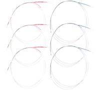 FUTUREORYY Jeux de 3 Cordes pour Erhu en Fil d'Acier Accessoires de Rechange pour Instrument à Cordes Kit Complet et Extérieures Adaptées aux Musiciens Débutants et Professionnels