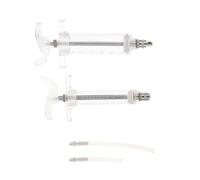 FUTUREORYY Kit d'alimentation pour Oisillons et Perruches Manuel Tube d'alimentation 10 ML et 30 ML en Plastique Léger Accessoires pour Cage à Oiseaux pour Nourrir Bébés Oiseaux