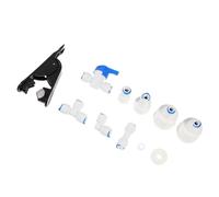 FUTUREORYY Kit de Connecteurs pour Tuyau Alimentation Eau Pom Installation Facile pour Machine à Glaçons et Cafetière