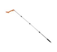 FUTUREORYY Kit de Nettoyage de Gouttières Léger avec Perche Télescopique Réglable, Pelle à Gouttière en Plastique Solide, Outil D’entretien de Toiture pour Éliminer Feuilles et Débris,