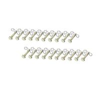 FUTUREORYY Kit Goupilles Cisaillement et Fendues Remplacement pour Souffleuse à Neige Compatible