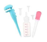 FUTUREORYY Kitten Nursing Bottle Set Pet Feeder for Milk and Medicine Ergonomic Small Animal Bottle for Newborn Kittens Puppies and Pets