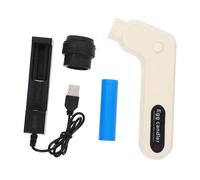 FUTUREORYY Lampe Torche LED pour Œufs D’incubateur, Lumière Froide Puissante, Petite Taille Portable, Testeur D’Incubation Précis pour Couveuse Poule Canard, Suivi Développement Embryon