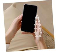 FUTUREORYY Lanière De Perles Pour Téléphone Portable Breloque Noeud Chaîne Pour Étui De Téléphone Décoration Pour Pochette