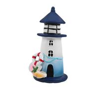 FUTUREORYY Lanterne Extérieure Résine Forme Phare Abat-jour Étanche pour Éclairage Jardin Paysager Remplacement Simple pour Lampe de Chemin Patio