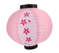 FUTUREORYY Lanterne Japonaise Suspendue Ronde Forme de Étanche Décoration Extérieure Traditionnelle pour Fête Japonaise et Ambiance
