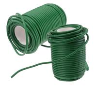 FUTUREORYY Liens de Jardin pour Plantes Grimpantes Fil de Jardin Flexible 3,5 Mm X 20 M 2 Rouleaux Serrage-câble Polyvalent Attache pour Plante Fixation Jardinage