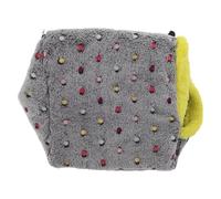 FUTUREORYY lit d'oiseau pour Cage Maison d'oiseau Chaleureux nid de Perroquet Petit nid pour Animaux de Compagnie lit d'oiseau d'hiver hamac Suspendu pour Oiseaux Chaud