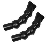 FUTUREORYY Lot De 2 Buses Plates pour Aquarium Raccords De Tuyau d'eau en Plastique Plat Buse De Sortie d'eau À Bec De Canard pour Aquarium Buse De Pulvérisation À Bec De Canard