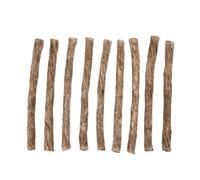 FUTUREORYY Lot de 20 Cordes Allume-feu en Cire de Chanvre pour Barbecue Extérieur et Camping, 10 Pièces par Sachet, Résistantes au Vent, Compactes et Maniables pour Feu de Camp et Cheminée