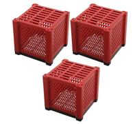 FUTUREORYY Lot de 3 Cubes Purificateurs d'eau pour Aquarium et Bassin, Média Filtrant Biologique Compact en Matériau Robuste, Compatible Filtration Charbon Actif et Céramique,