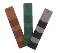 FUTUREORYY Lot De 3 Sacs De Protection pour Médiators De Guitare Étuis Portables pour Médiators De Guitare Pochettes De Rangement Présentoirs en PU