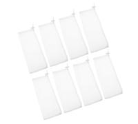FUTUREORYY Lot de 8 Paquet Filet pour Mangeoire à Oiseaux en Polyester Résistant, Portable et Déchirable, pour Nourrir Les Oiseaux en Extérieur