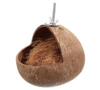 FUTUREORYY Maison Oiseaux Coquille De Noix Nid Oiseau Nichoir pour Perroquets Lit pour Cage Nid De Reproduction